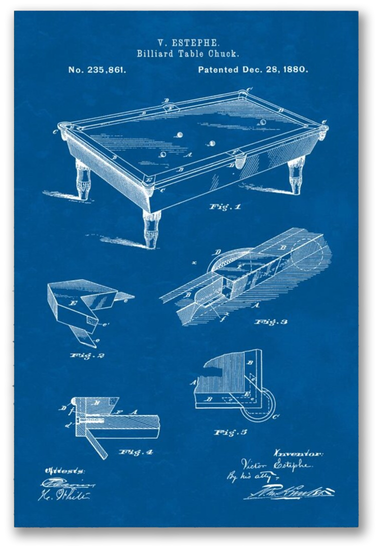 Pool Table Patent